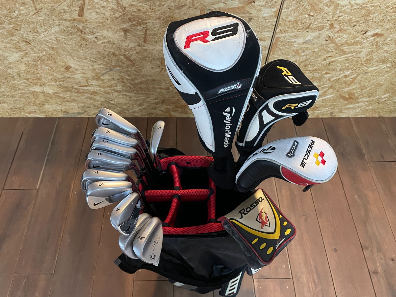 ゴルフクラブセット 14本 メンズ NIKE Taylormade 右利き用