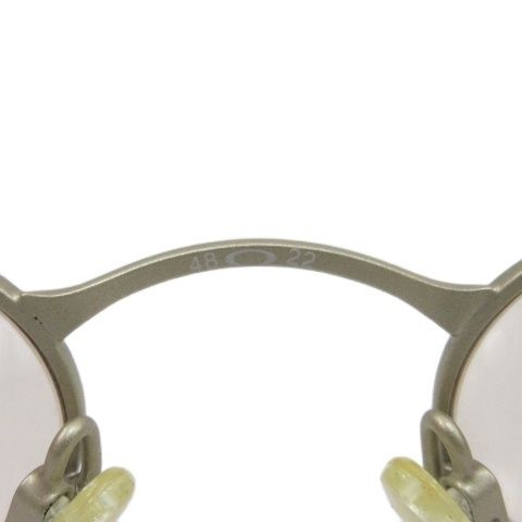 オークリー OAKLEY めがね メガネ 眼鏡 メタルフレーム フルリム ゴールド ブラウン 48 22 KANDAIZUMI_COM