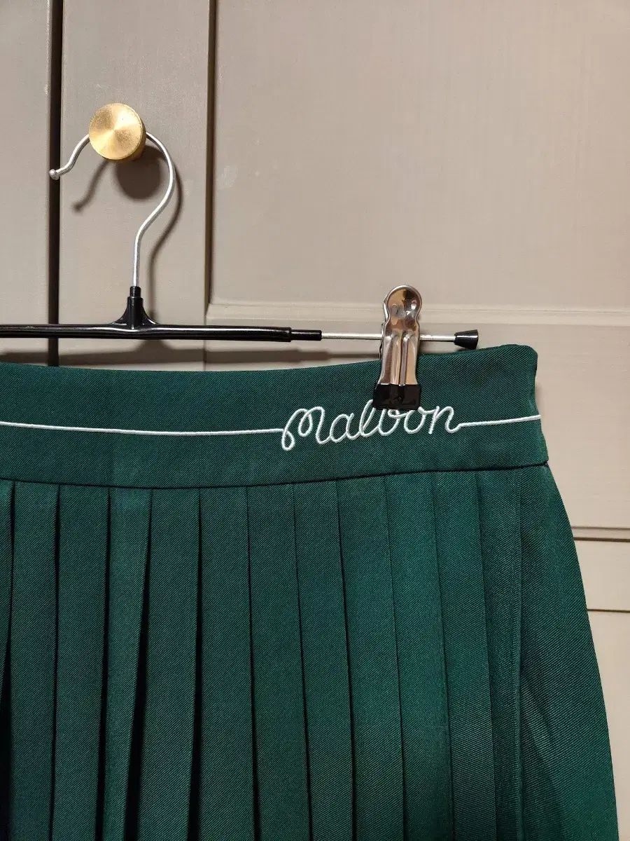 MALBON GOLF マルボンゴルフ ゴルフ プリーツ スカート グリーン