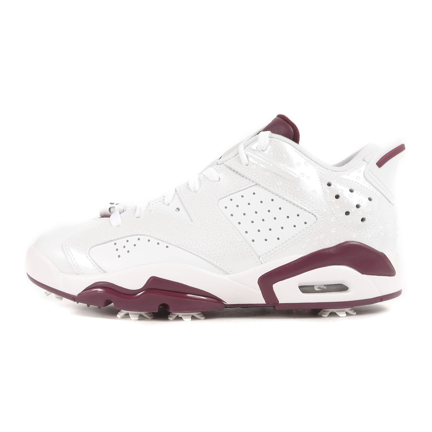 新品 NIKE ナイキ サイズ:28.0cm JORDAN RETRO 6 GOLF NRG M23 BORDEAUX (DV6796-116)  2023年 ジョーダン6 レトロ ゴルフ ホワイト ボルドー 白 US10 ローカット スニーカー シューズ - メルカリ