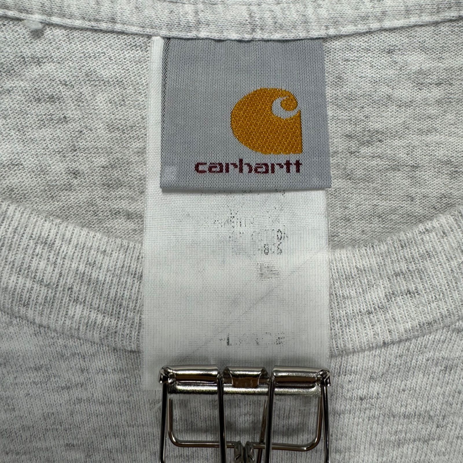 90s vintage Carhartt Logo Print T-shirt Tee カーハート T