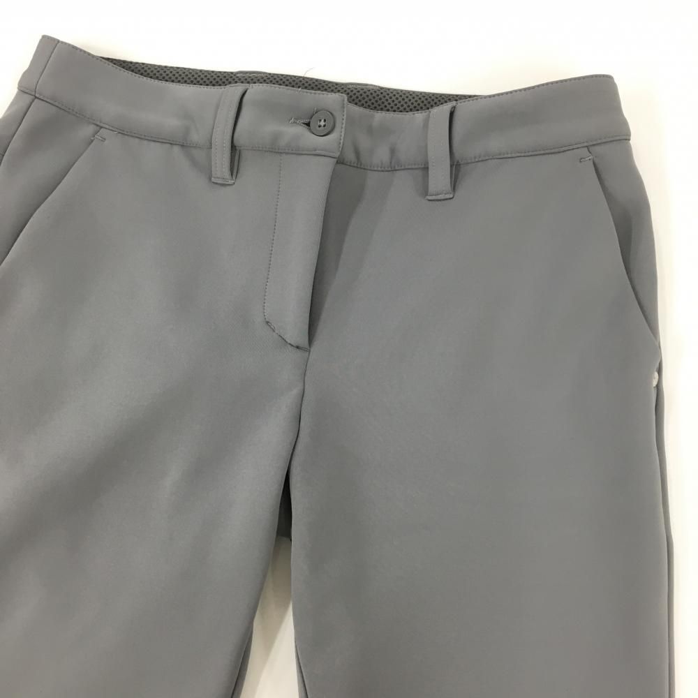 ブリーフィング パンツ グレー 立体ロゴ レディース S ゴルフ