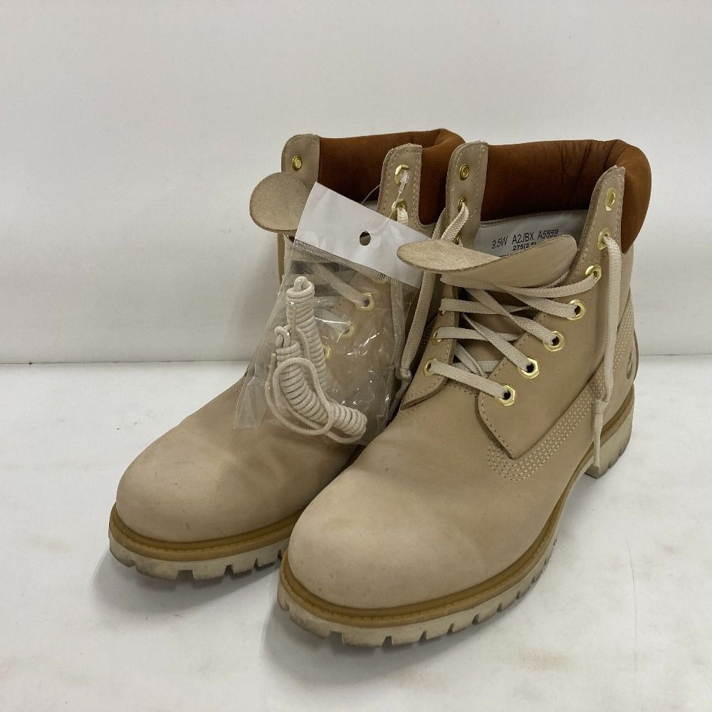 02w14254 ティンバーランド Timberland 6インチ ブーツ ベージュ 27.5cm ベトナム製 メンズ ブーツ A2JBXA5559