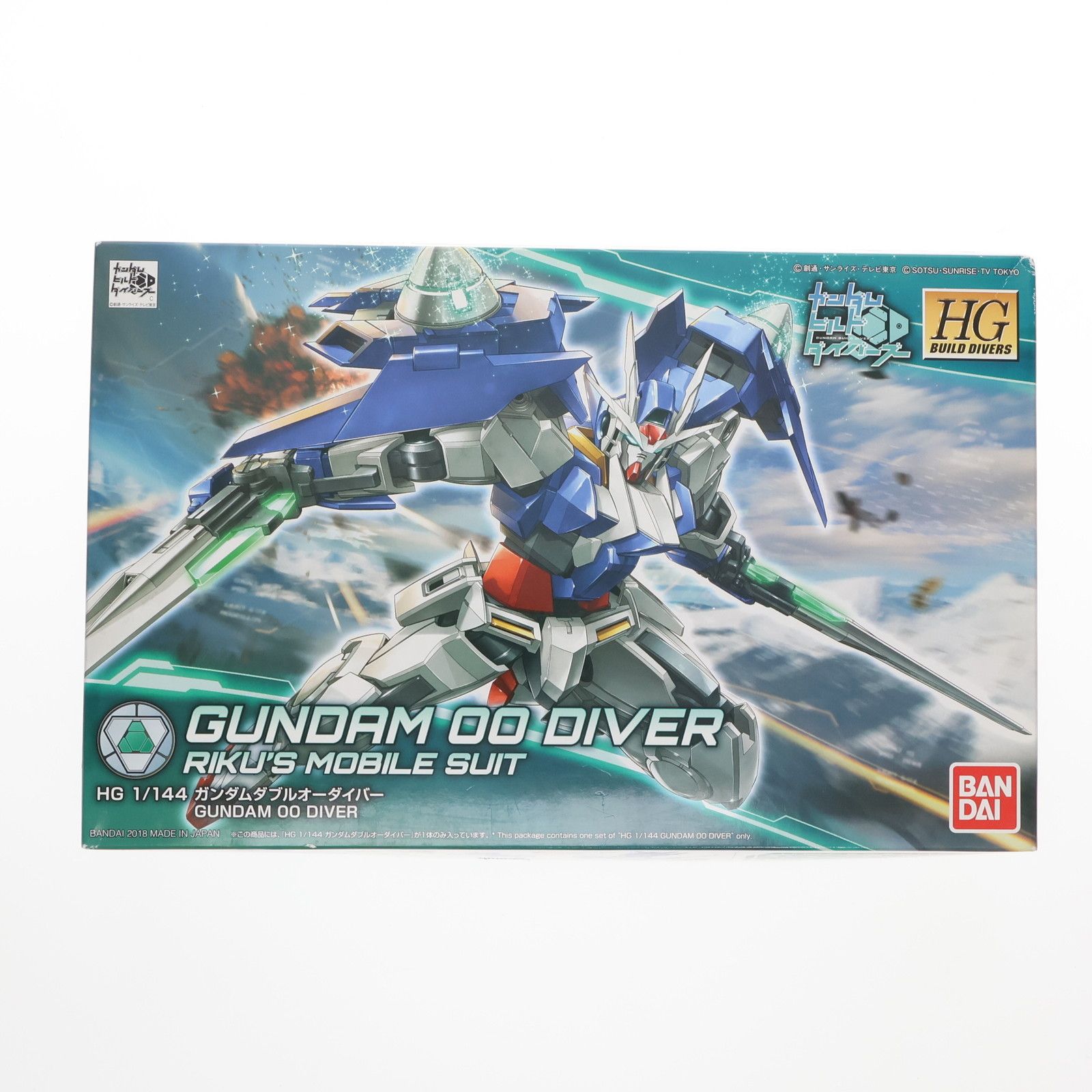 HGBD 1/144 ガンダムダブルオーダイバー ガンダムビルドダイバーズ プラモデル バンダイ
