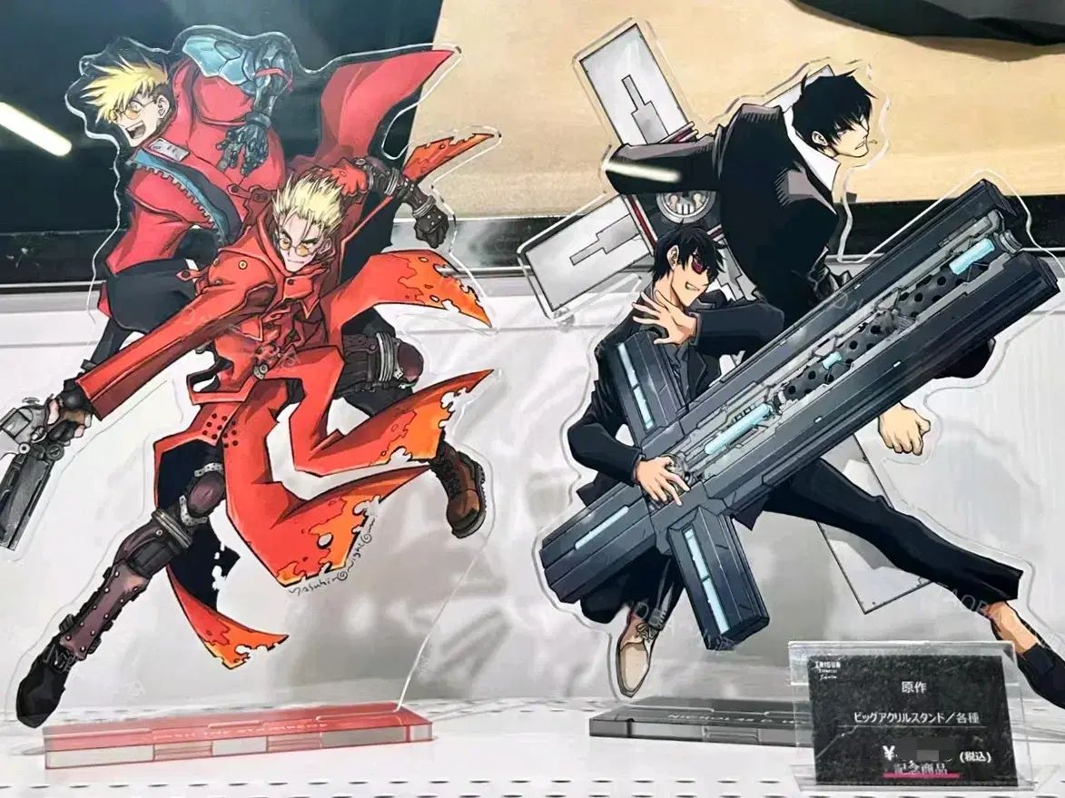 TRIGUN トライガン スタンピード STAMPEDE 展示会 バッシュ ウルフウッド BIG アクリル スタンド