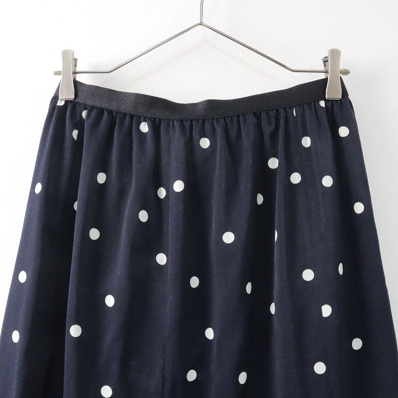 2020AW イエナ IENA ドットプリントランダムフレアスカート 38  