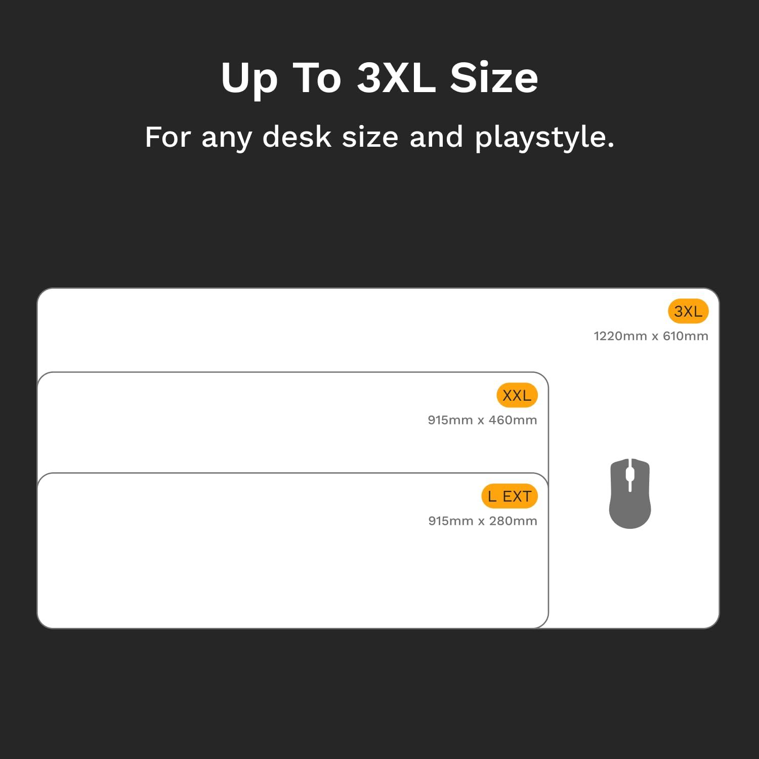 布製ゲーミングマウスパッド