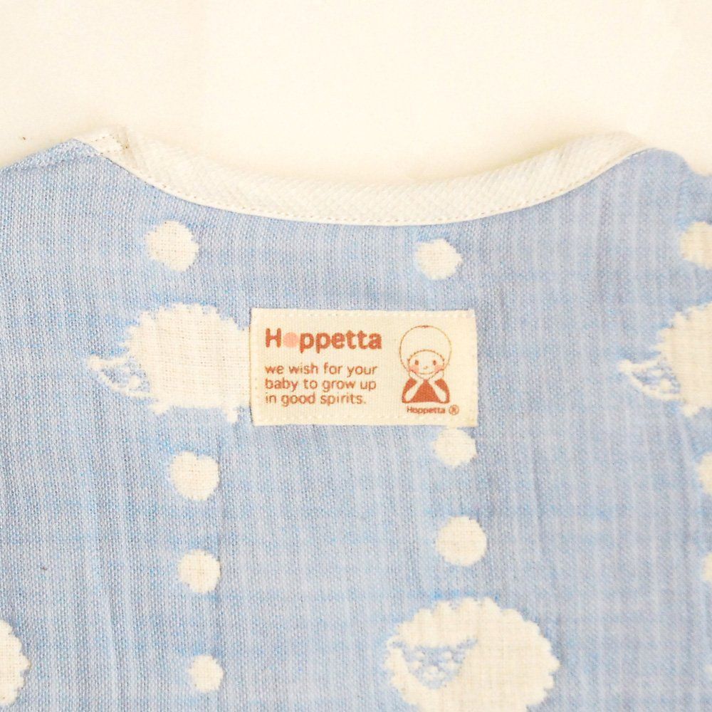 【人気商品】- Hoppetta 10mois(ディモワ) ふくふくガーゼ(6重ガーゼ) ベビースリーパー 新生児~3歳頃まで ブルー 着丈58cm 5260 Hoppetta - 10mois(ディモワ) 10mois（ディモワ）｜ふくふくガーゼ(6重ガーゼ) 特価セール10mois(ディモワ) ふくふくガーゼ(6重の