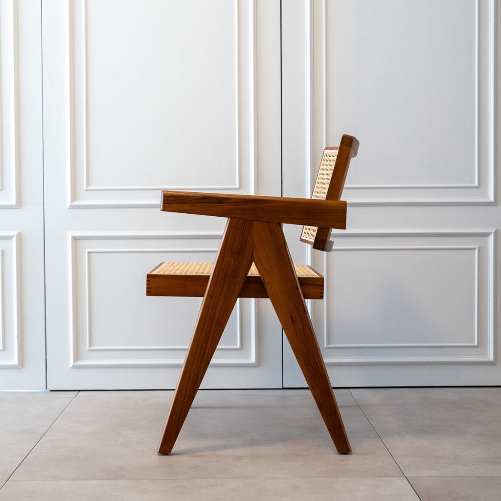Outlet】V-leg Office Chair PH28 Teak /【アウトレット】 Vレッグ