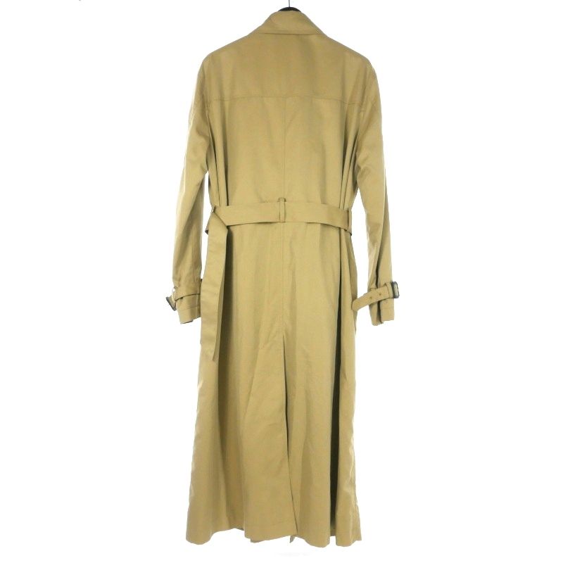 ユウキハシモト YUKI HASHIMOTO 20SS CROSSOVER TRENCH COAT トレンチコート 46 ベージュ  201-01-0404