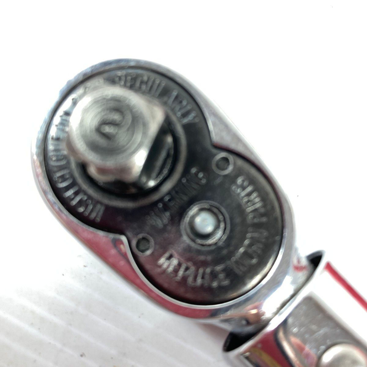  Snap-on スナップオン 差込角9.5 mm トルクレンチ ケース付 校正歴不明 シルバー トルクレンチ スパナ レンチ