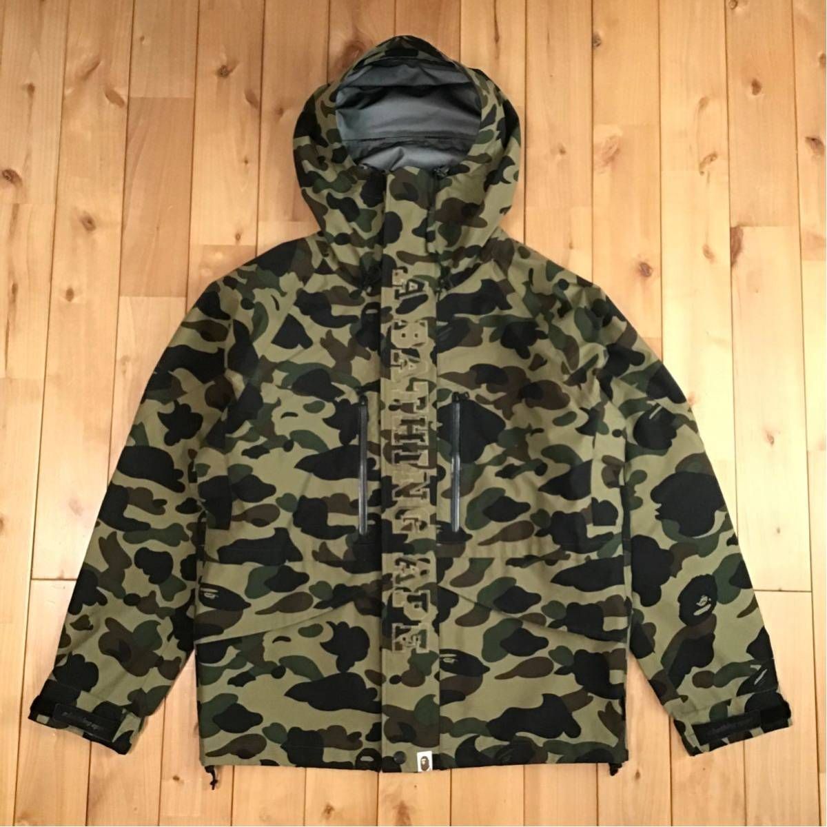 BAPE KIDS 迷彩柄ジャケット 110 エイプスノボジャケット GORE TEX スノボジャケット BAPE camo ベイプ ape エイプ - メルカリ