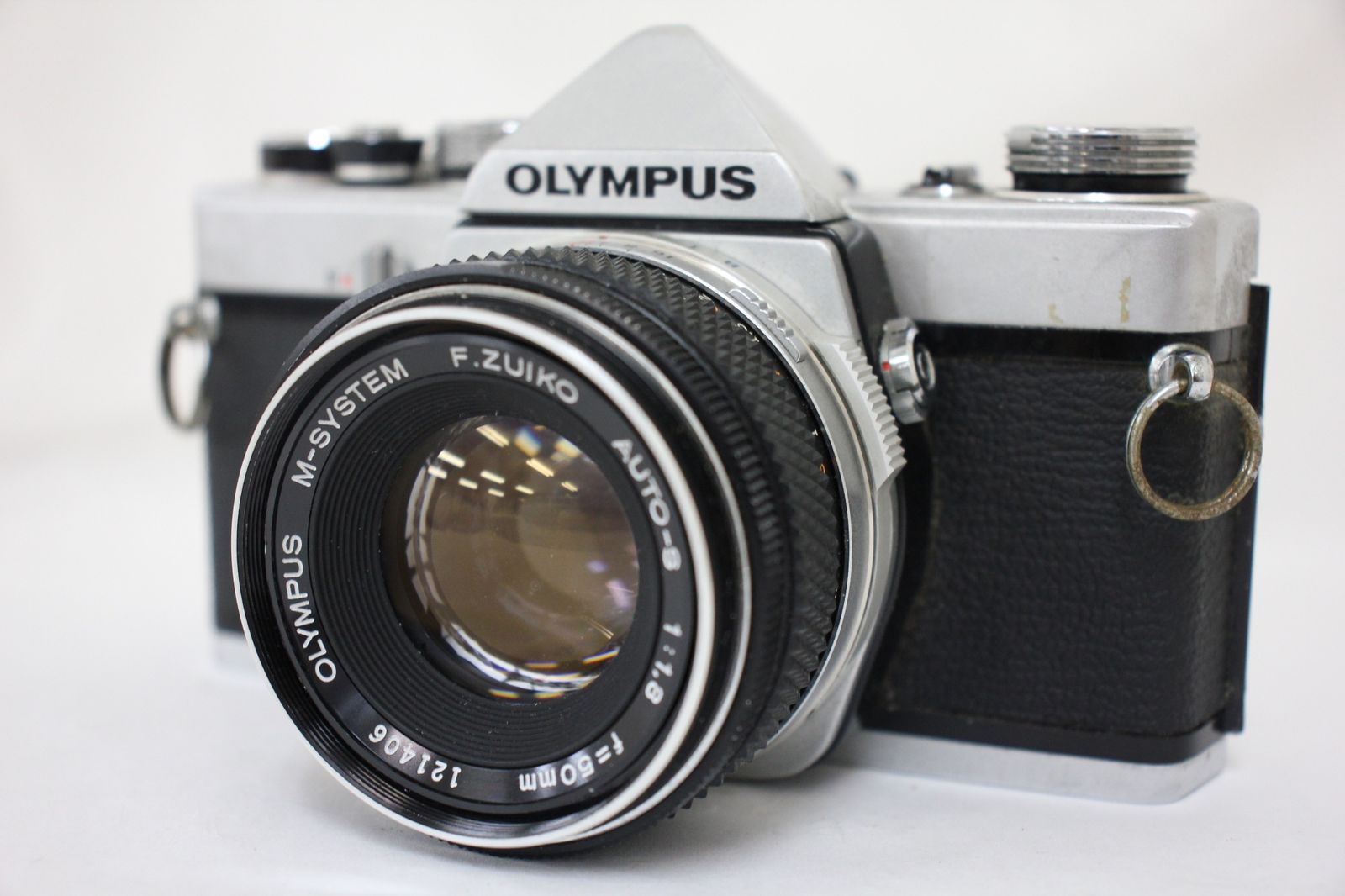 訳あり品 オリンパス Olympus M-1 M-SYSTEM F.ZUIKO AUTO-S 50mm F1.8 ボディレンズセット e2818
