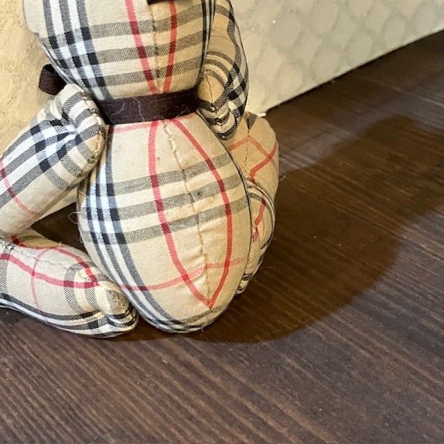 新品未使用タグ付き✨バーバリー　ぬいぐるみ　テディベア　ノバチェック　激レア 美品【BURBERRY バーバリー】ノバチェックテディベア ぬいぐるみ