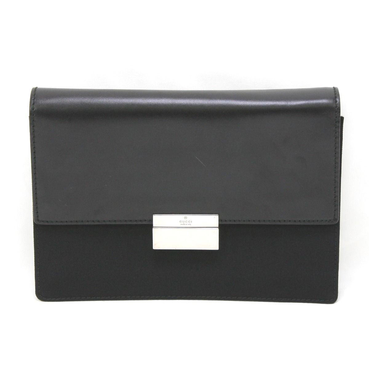 $$ GUCCI グッチ クラッチバッグ 03137 ブラック