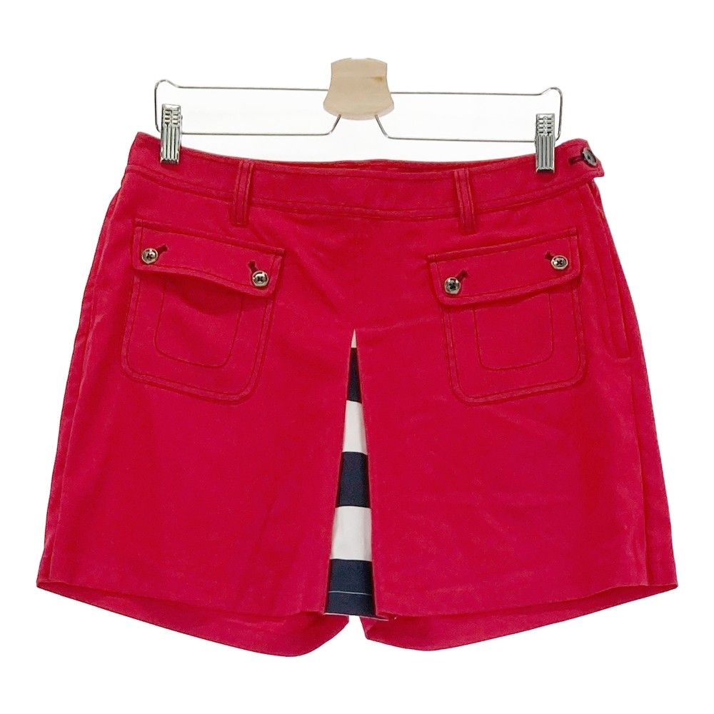 サイズ：LL TOMMY HILFIGER GOLF トミー ヒルフィガーゴルフ  キュロットスカート  レッド系 [240101375407]# ゴルフウェア レディース ストスト