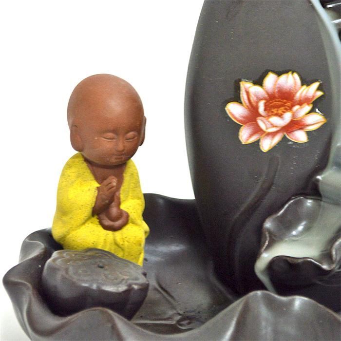 無憂悟道小坊主 香炉  倒流香 工芸品 美術品 置物 無憂悟道小坊主 香炉 倒流香 工芸品 美術品 置物 無憂悟道小坊主