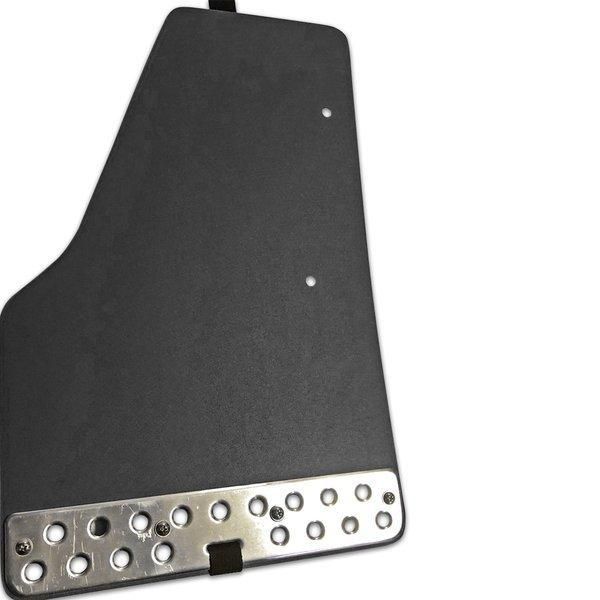 マッドガード EVA樹脂製 ベルト付き NV350　E26　キャラバン　前期　後期 泥除け オフロード 専用設計 1台分 ブラック H24年6月～　 新品 WD100556-BK
