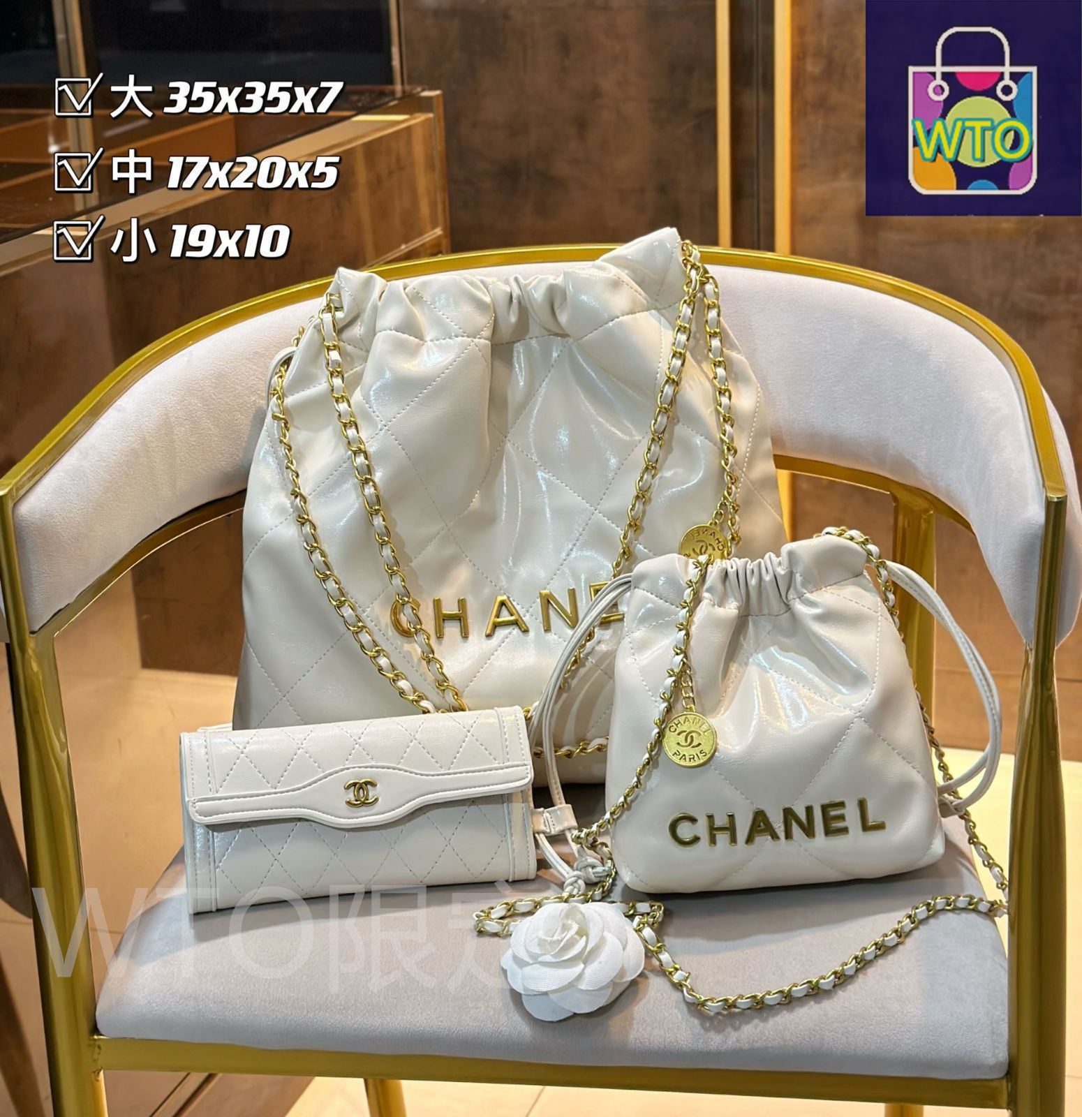 シャネル ハンドバッグ ハンドバッグ / ショルダーも 54 CHANEL(シャネル) バッグ・カバン(レディース) - 海外通販のBUYMA