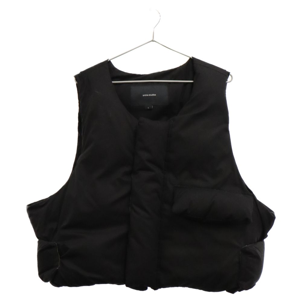 entire studios (エンタイア スタジオ) 22AW Pillow Down Vest ダウンベスト ブラック ES2106 - メルカリ