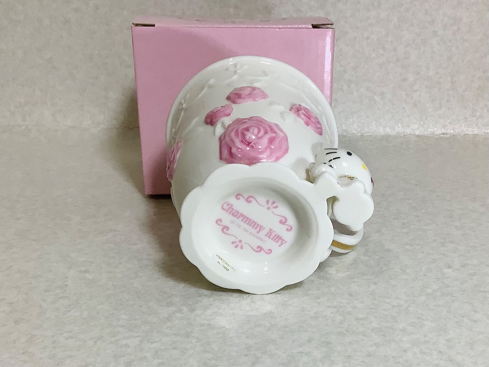 未使用 Sanrio Charmmy Kitty デコマグ マグカップ D943 サンリオ チャーミーキティ デコマグ キティー マグカップ レア品