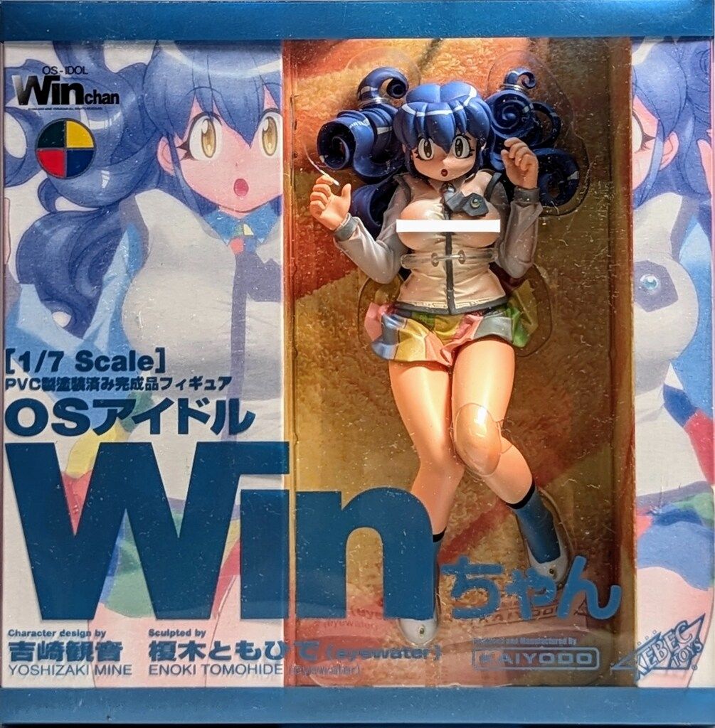 海洋堂/XEBEC TOYS OSアイドルWinちゃん ウィンちゃん(1/7) PVC
