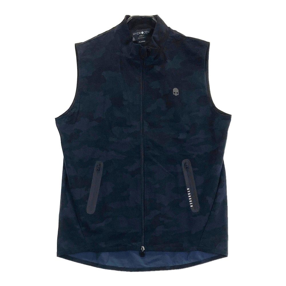新品 販売済み ハイドロゲン ゴルフ ベスト メンズ フリース ジップ
