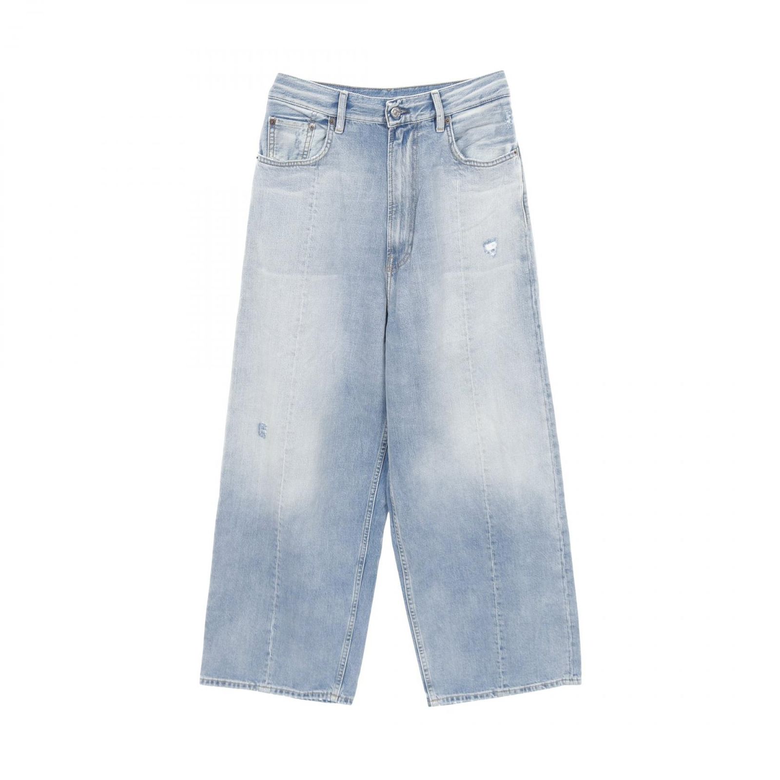 アクネストゥディオズ ACNE STUDIOS デニムパンツ バギー コットン デニムパンツ レディース Used A