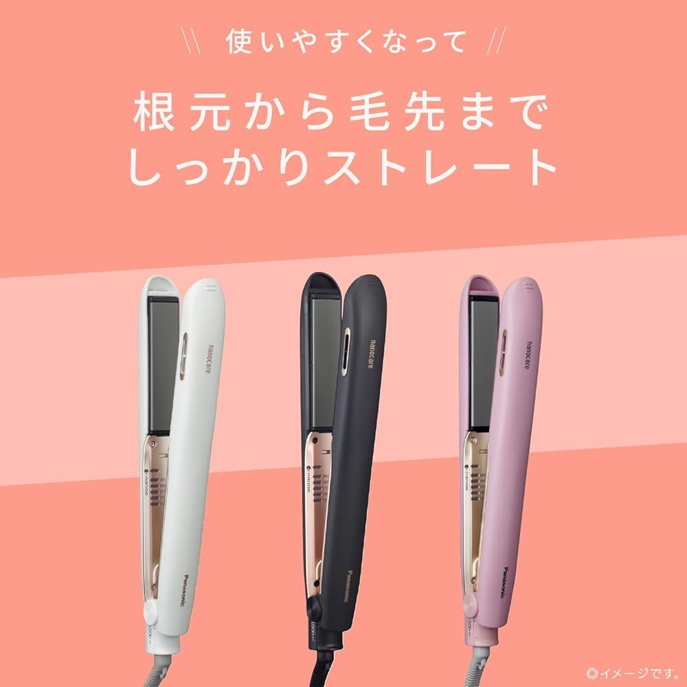  パナソニック ストレートヘアアイロン ナノイー搭載 ナノケア 海外対応 ピンク EH-HS 99-P その他 カメラ