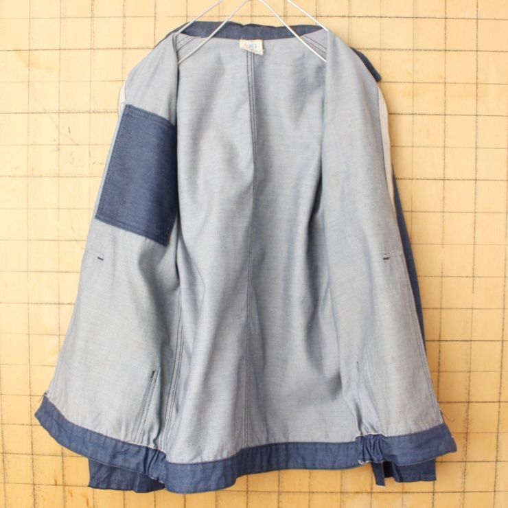 70s 80s ワークジャケット ユーロワーク カバーオール ヴィンテージ USED 70'S ユーロワークジャケット WORK JKT カバーオール