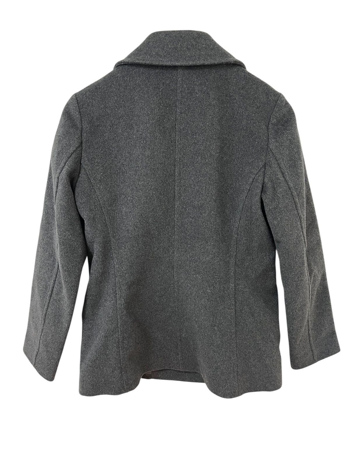 spick & span ピーコート グレー スピック＆スパンWメルトンPコート