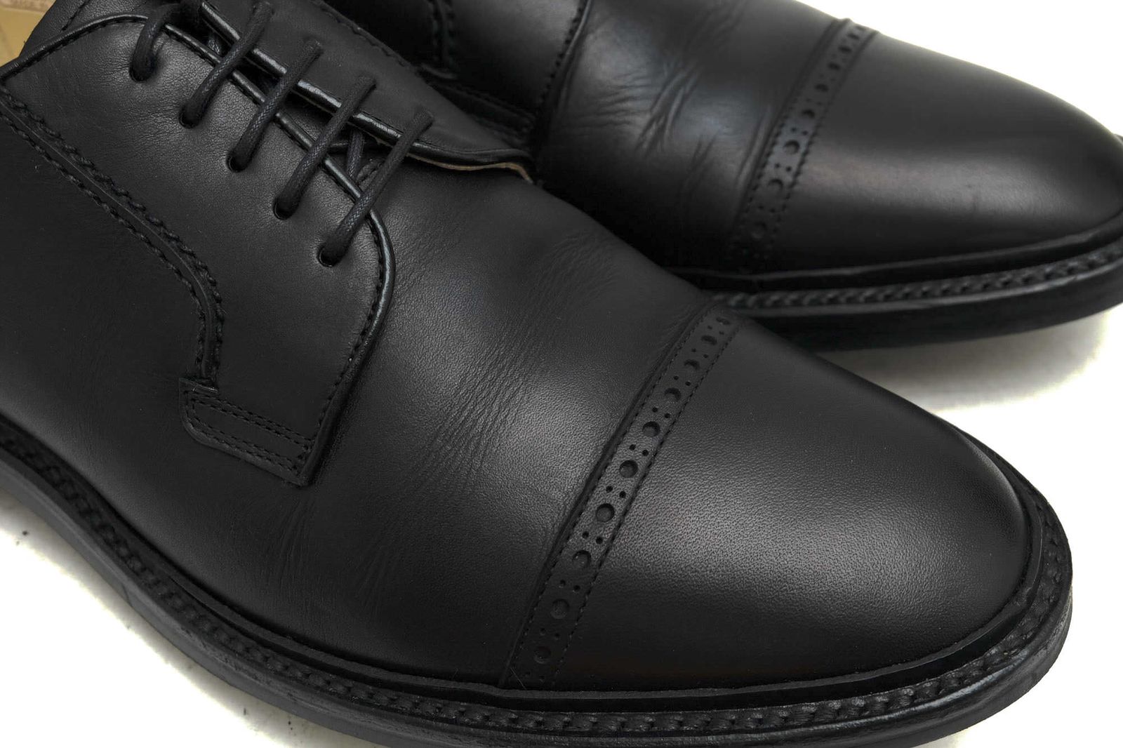 シェットランドフォックス／SHETLANDFOX シューズ ビジネスシューズ 靴 ビジネス メンズ 男性 男性用レザー 革 本革 ブラック 黒  3045SF STANSTED スタンステッド リッジウェイソール キャップトゥ グッドイヤーウェルト製法