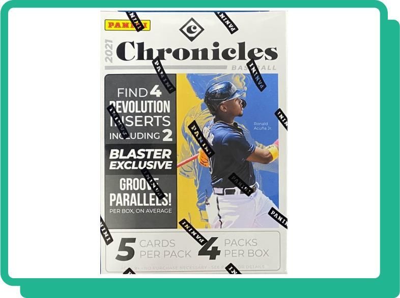 MLB 2021 Panini Chronicles Baseball Blaster Box パニーニ