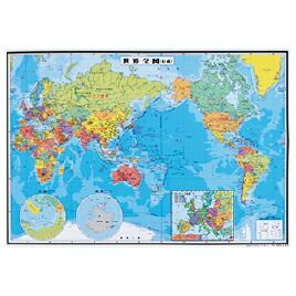 パウチ式世界地図 行政版 ｷﾞｮｳｾｲﾊﾞﾝ 全教図