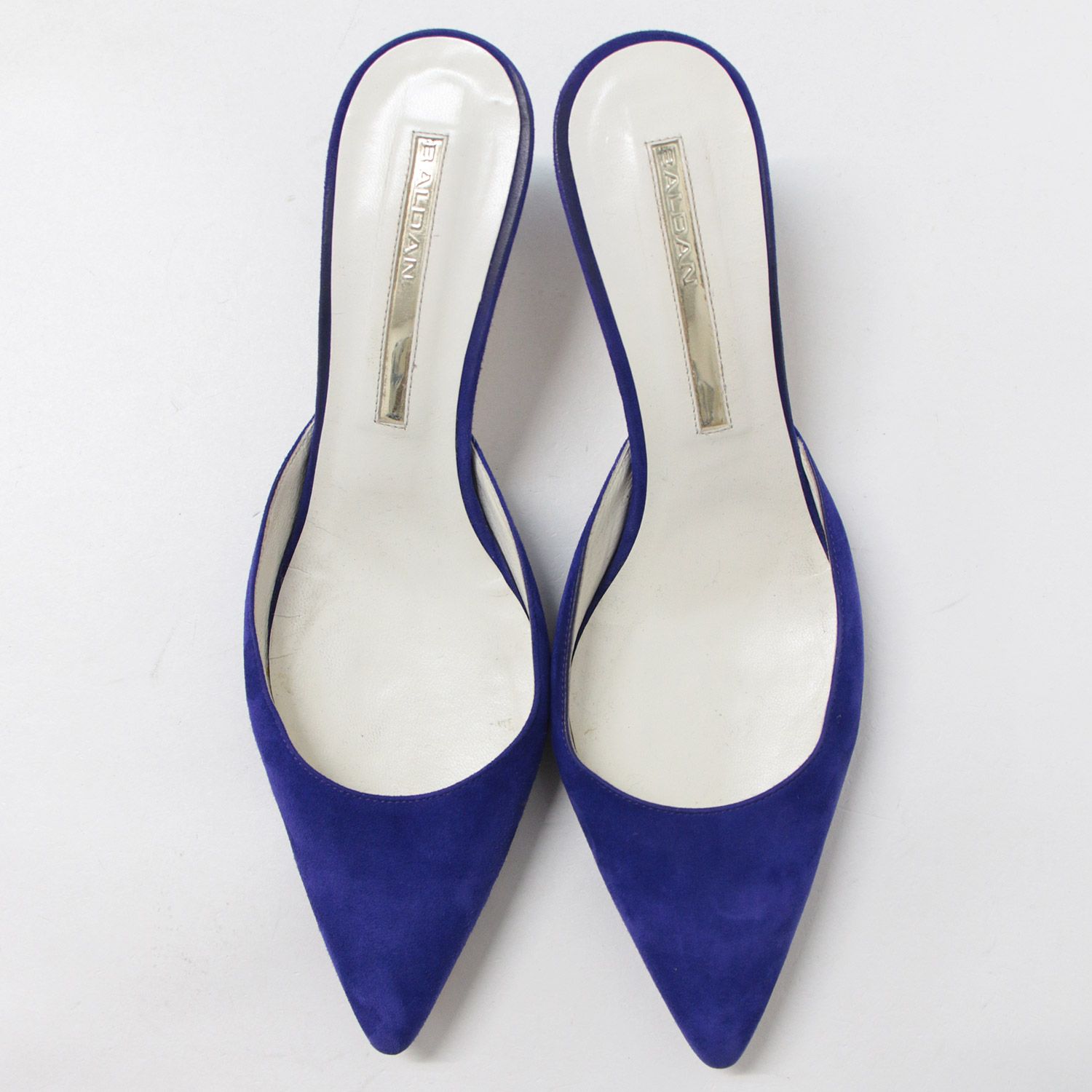 ドゥーズィエムクラス BALDAN バルダン スエードポインテッドミュール 36 ドゥーズィエムクラス BALDAN バルダン スエードポインテッドミュール