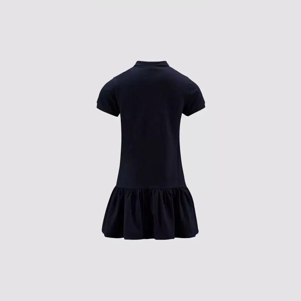 極美品 MONCLER ポロワンピース 140cm ネイビー/ホワイト 極美品 MONCLER ポロワンピース 140cm ネイビー/ホワイト - メルカリ