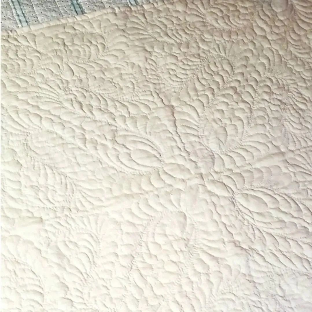 ハワイアンキルトのタペストリー、カバー（手縫い） 大