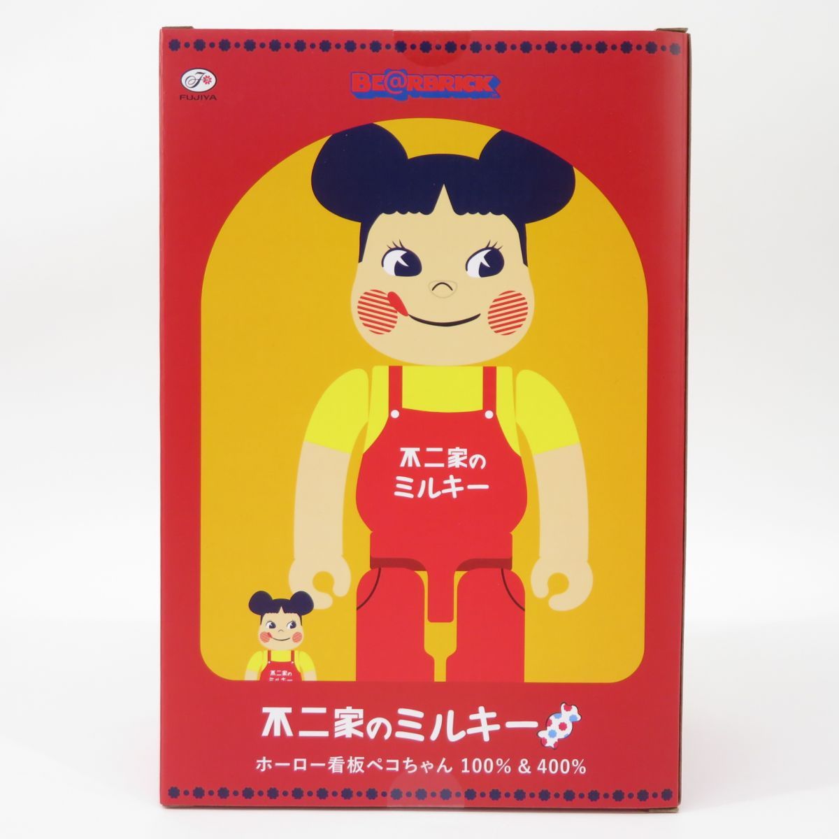 BE＠RBRICK ホーロー看板 ペコちゃん 1000％ - 徳島県のおもちゃ