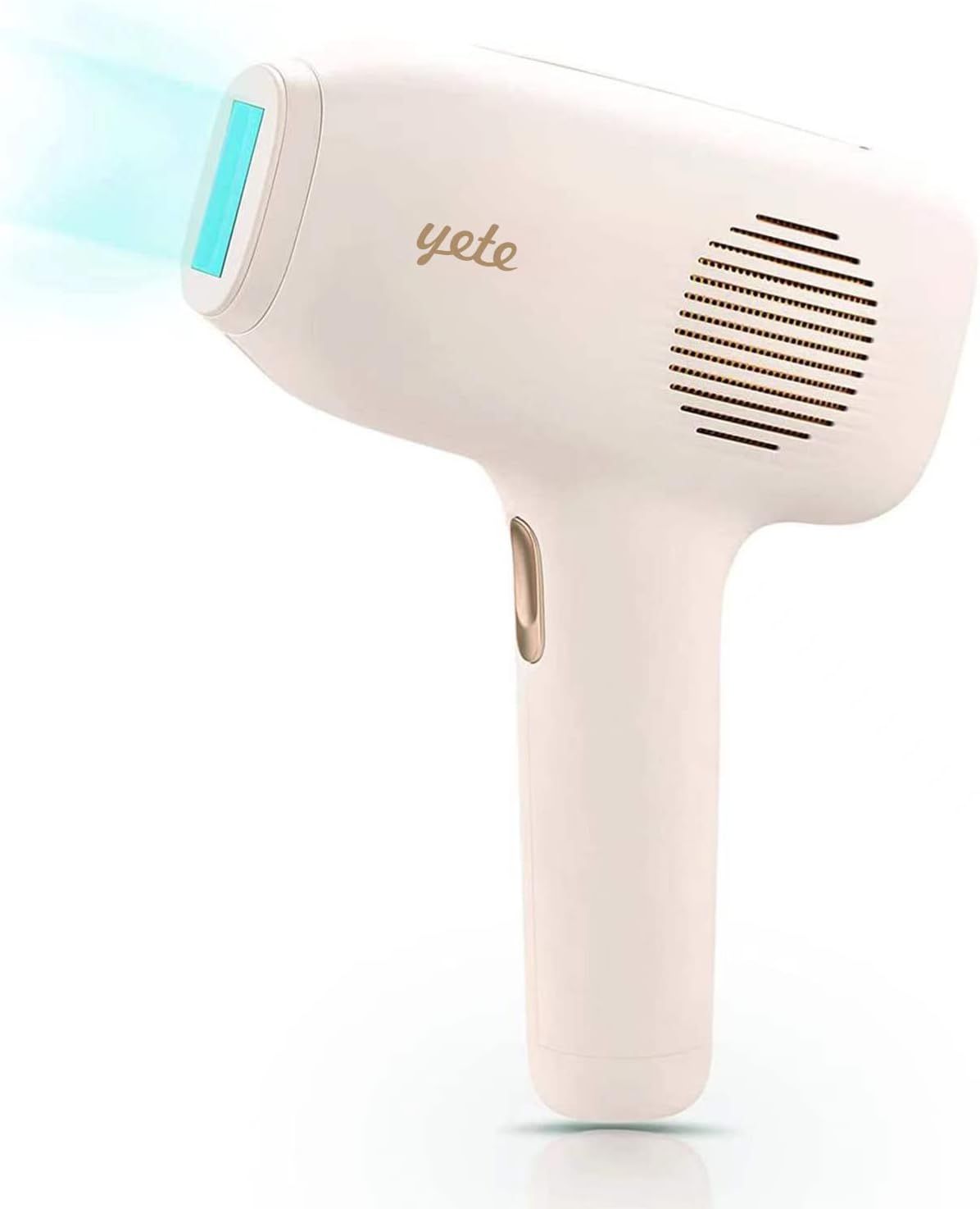 Yete（エイティー） 脱毛器 家庭用脱毛器 IPL光脱毛器 レディー脱毛器 冷感脱毛 無限照射回数 5段階照射 男女兼用 全身ムダ毛処理 PSE安全認証済み 祝日 母の日 誕生日 (クリーム)