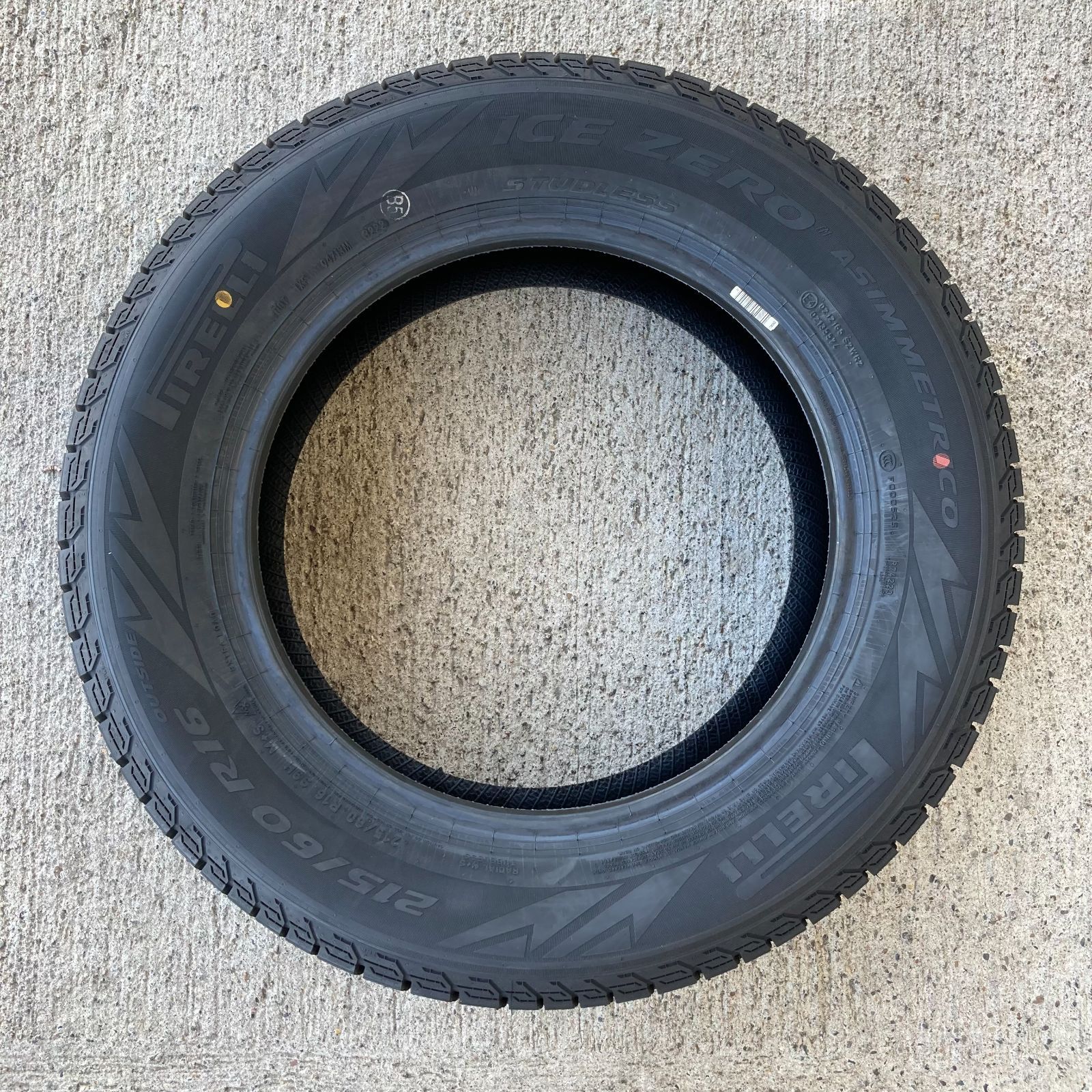 215/60R16 スタッドレス 4本セット 新品 ピレリ アイスゼロ 
