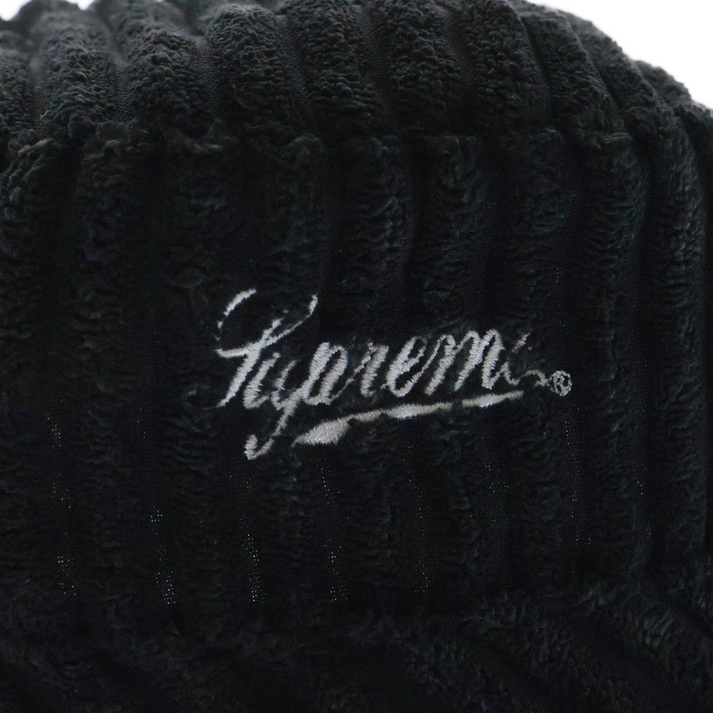 Supreme 黒 21SS TERRY CORDUROY クラッシャーハット Supreme