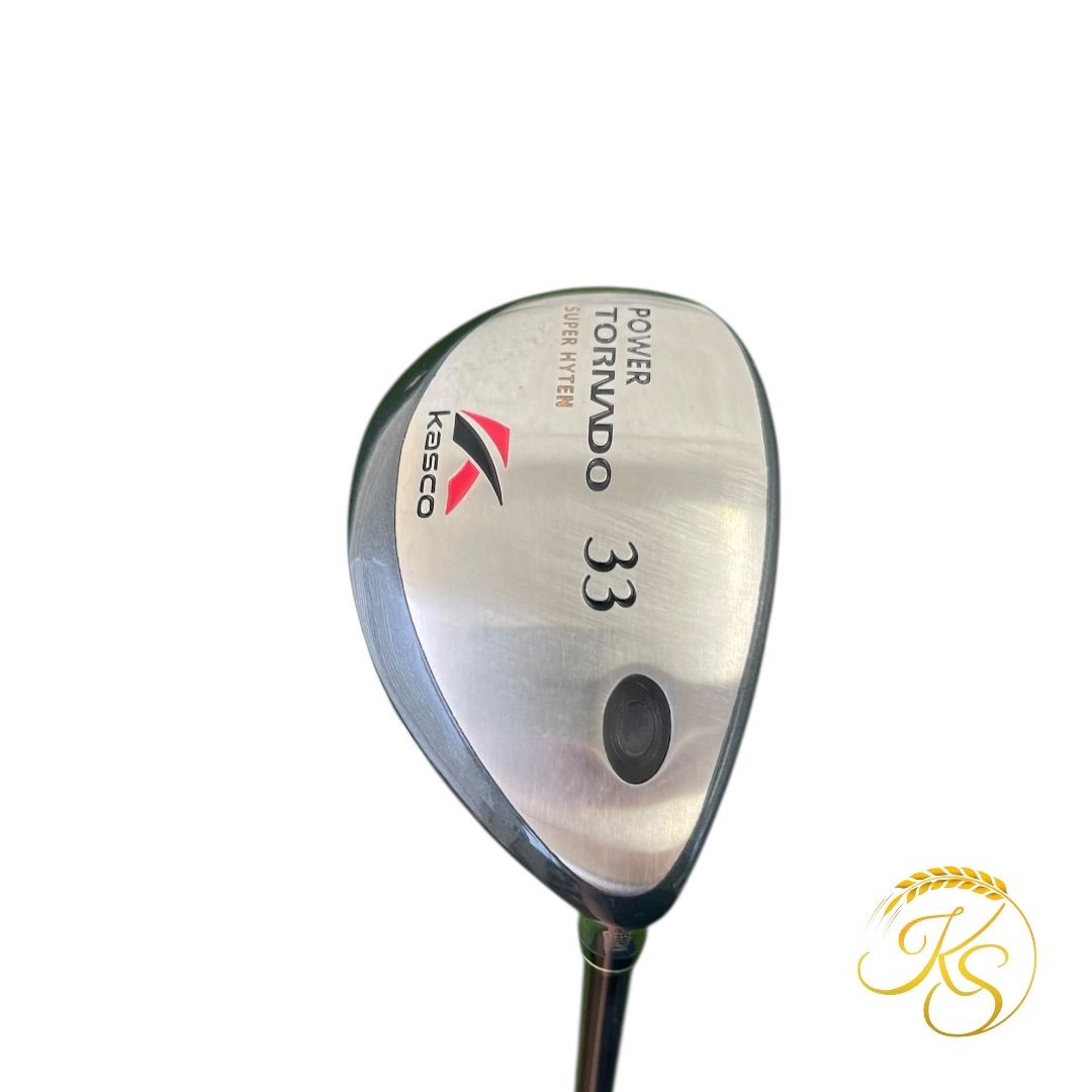 キャスコ ユーティリティ 33番 右 kasco POWER TORNADO SUPER HYTEN