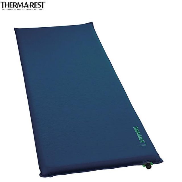 Thermarest サーマレスト ベースキャンプ R レギュラー ポセイドンブルー 30115 自動膨張式マット 4シーズン用