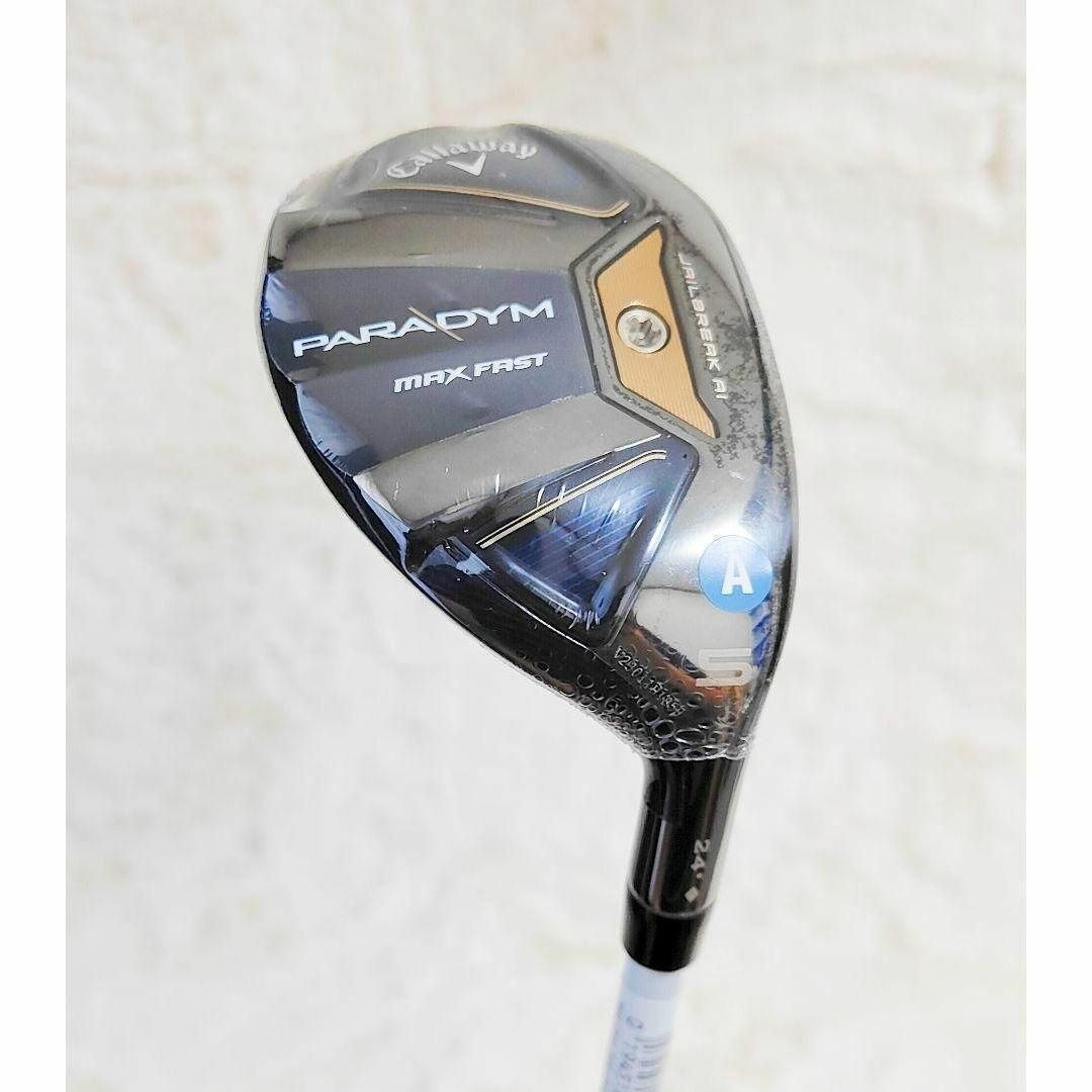 Callaway - 新品　レディース　PARADYM MAX FAST 5U カーボン　L　カバー付 Callaway - 新品 レディース PARADYM MAX FAST 5U カーボン L