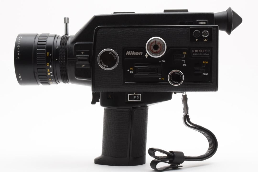 【希少】ニコン 8mm フィルムカメラ　R10 SUPER R10 SUPER ZOOM 8mmフィルムカメラ γN731-2J6 | ニコン | シネマ
