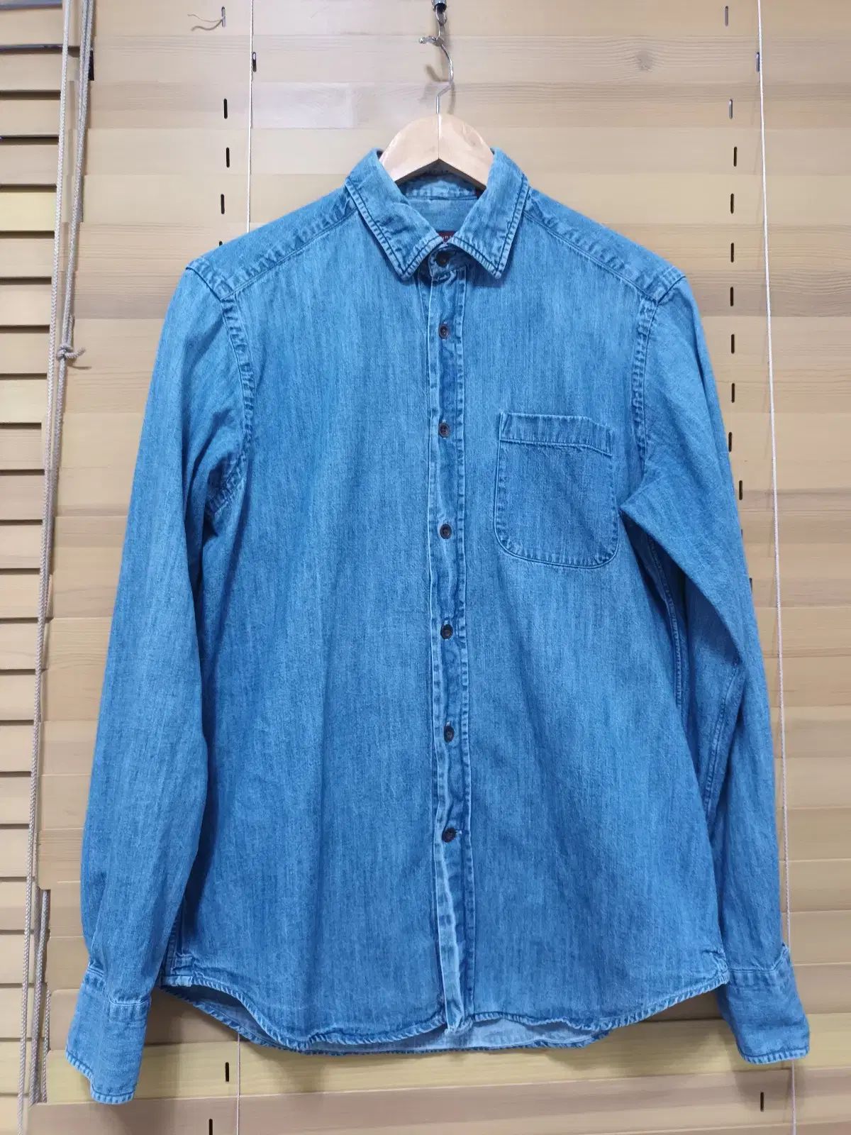 グランシャツ メンズ ミッドシーズンデニムシャツ 039 15 1 2 サイズ