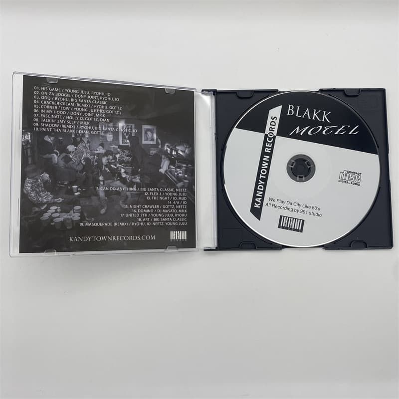 優待特典一覧 motel blakk kandytown / サイン入り（KANDYTOWN「BLACK kruise 邦楽