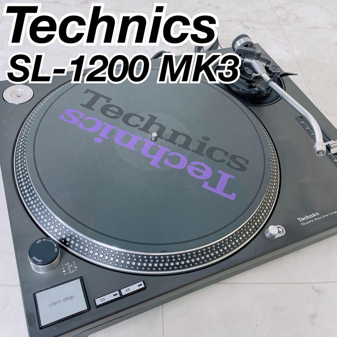 Technics SL-1200MK3 ターンテーブル ブラック Amazon.co.jp: TECHNICS テクニクス （TECHNICS） / SL
