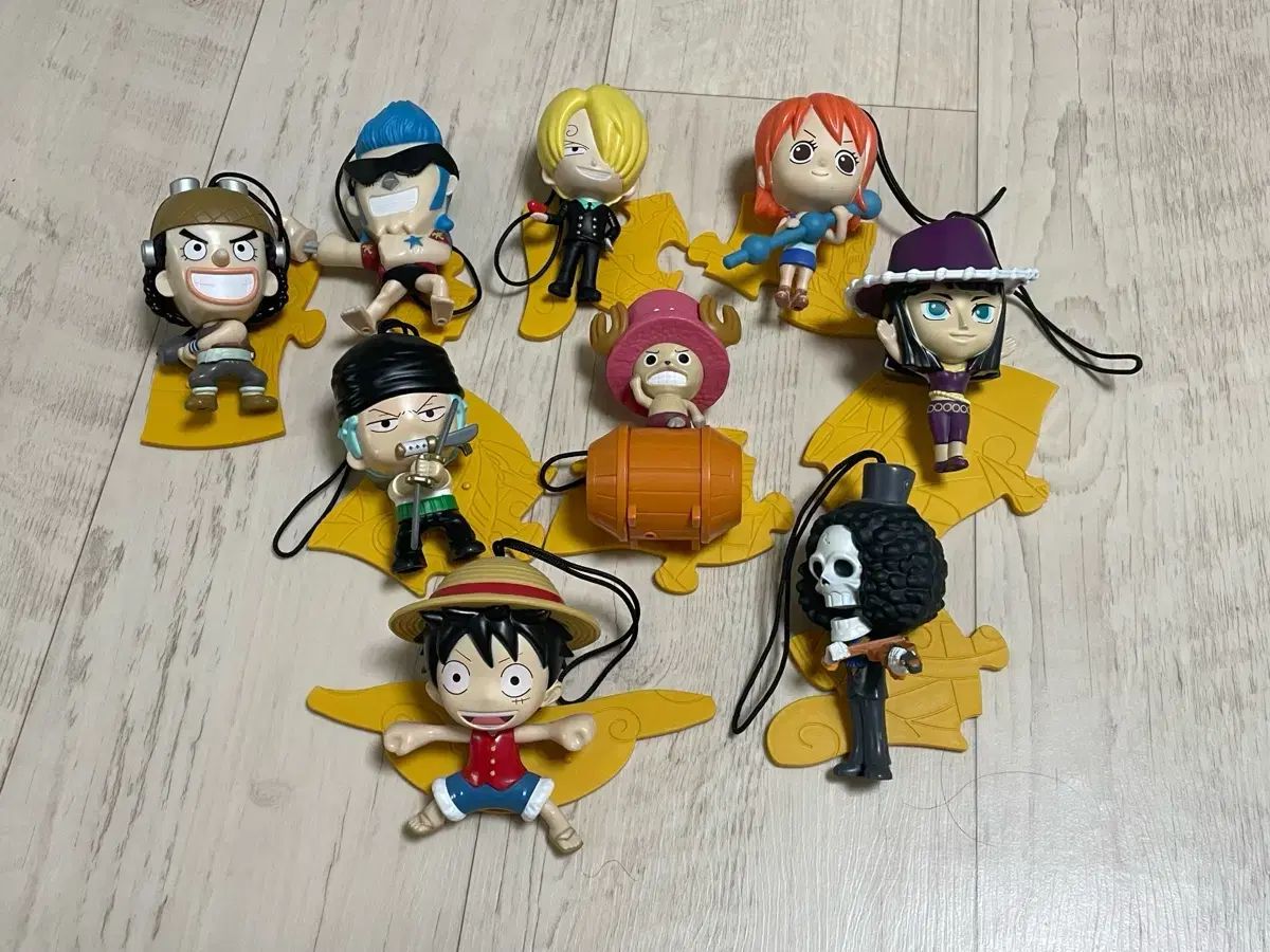 レトロ マクドナルド ONE PIECE ワンピース フィギュア セット