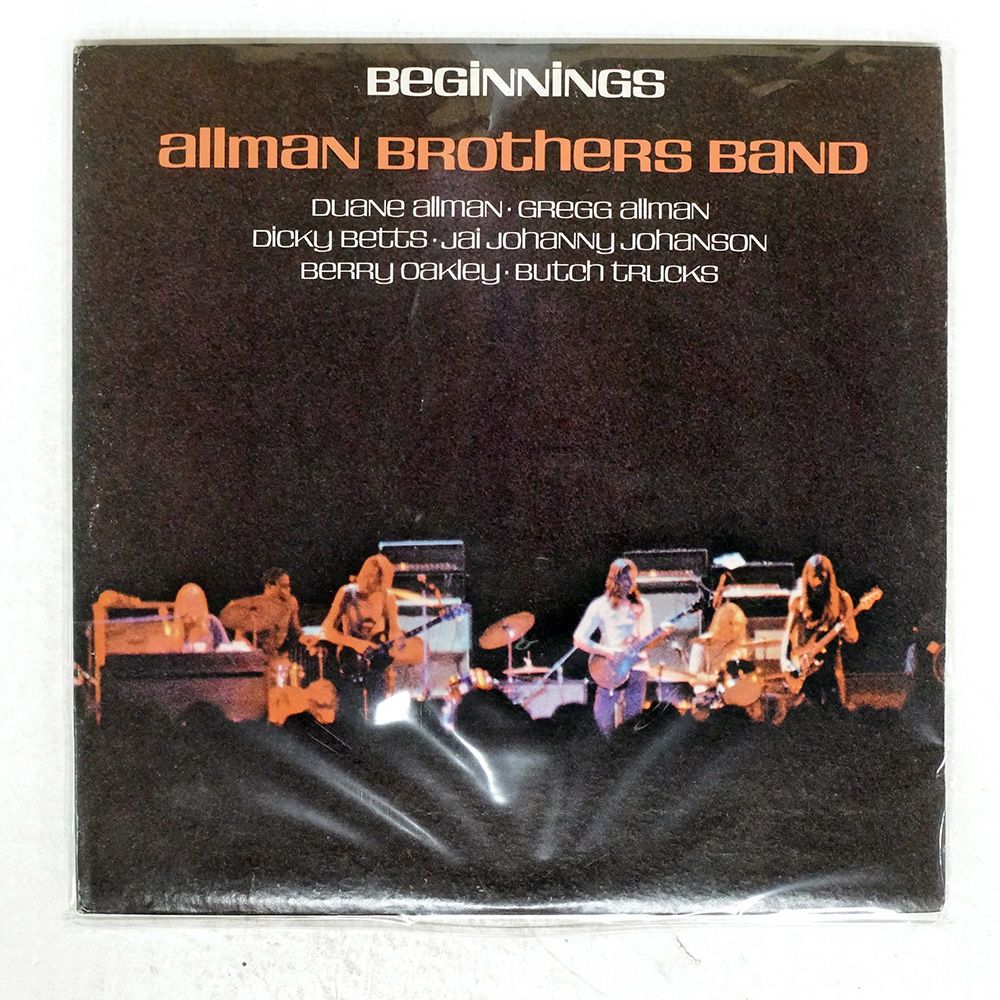US盤 ALLMAN BROTHERS BAND/BEGINNINGS/CAPRICORN 2CX0132 LP